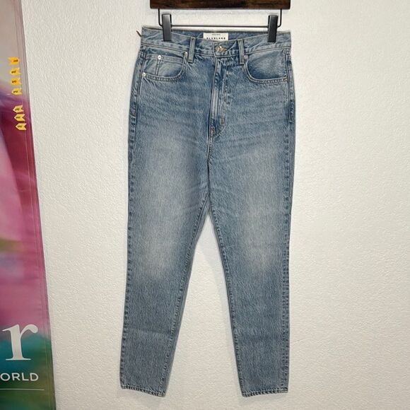 NWT SLVRLAKE Beatnik High Rise Slim Fit in Crosby Size 28 Revolve - Picture 2 of 14